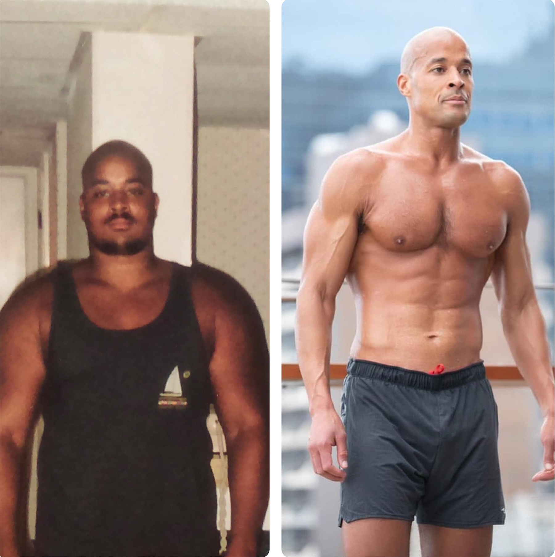 Dieting, extreme training and discipline helped  David Goggins shed 106 pounds in three months.