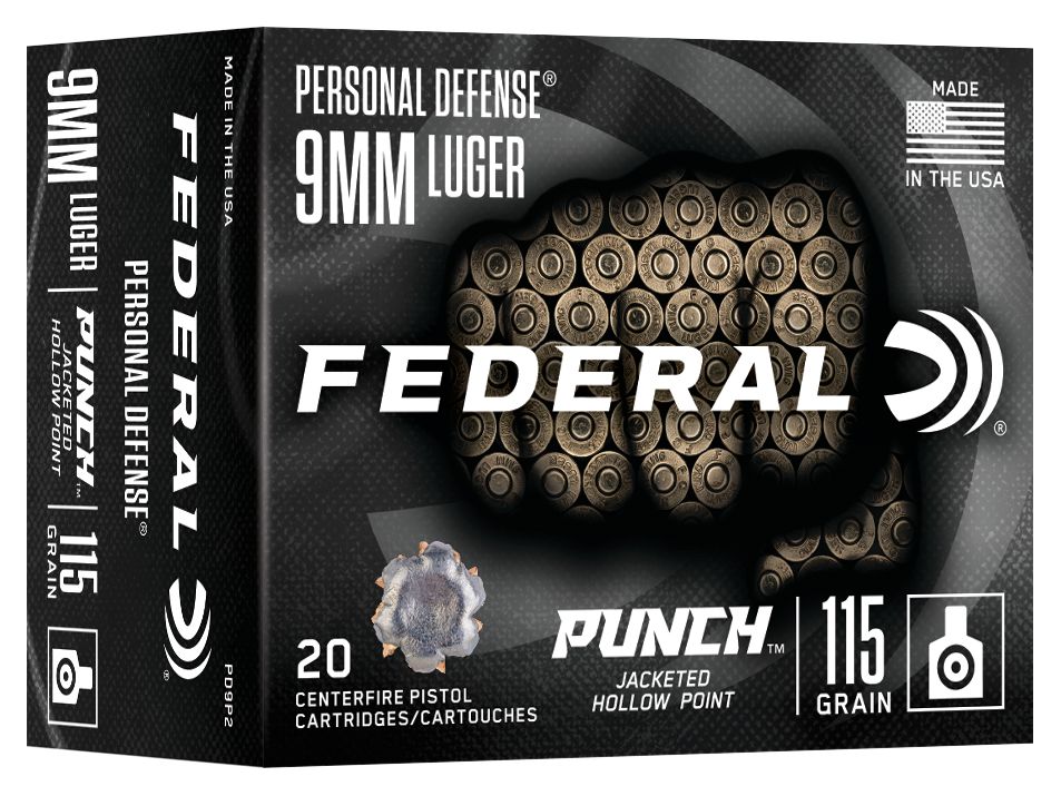 Federal Personal Defense Punch CCW Ammo 