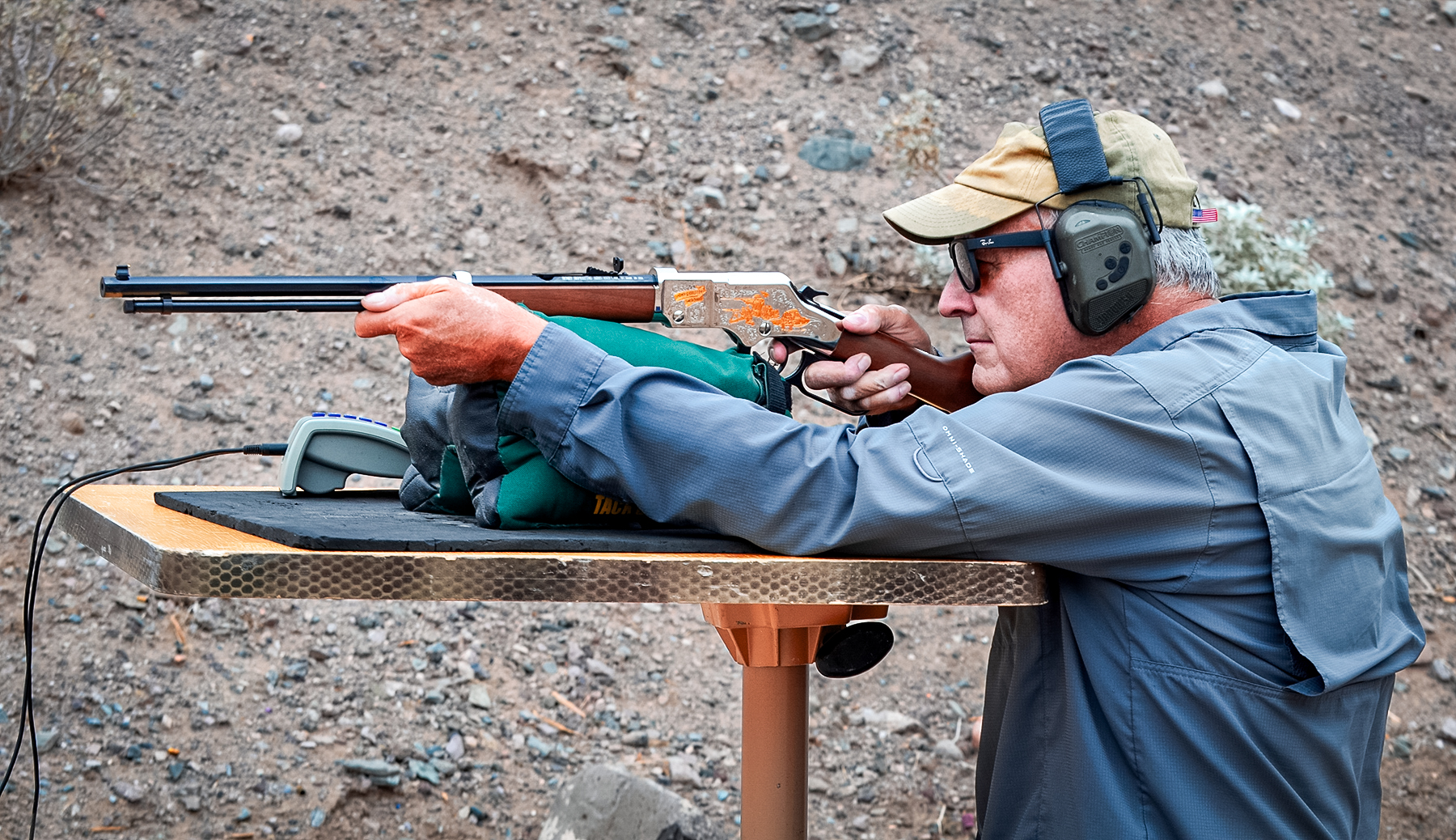 Henry Semper Fi Rimfire Rifle USMC Tribute