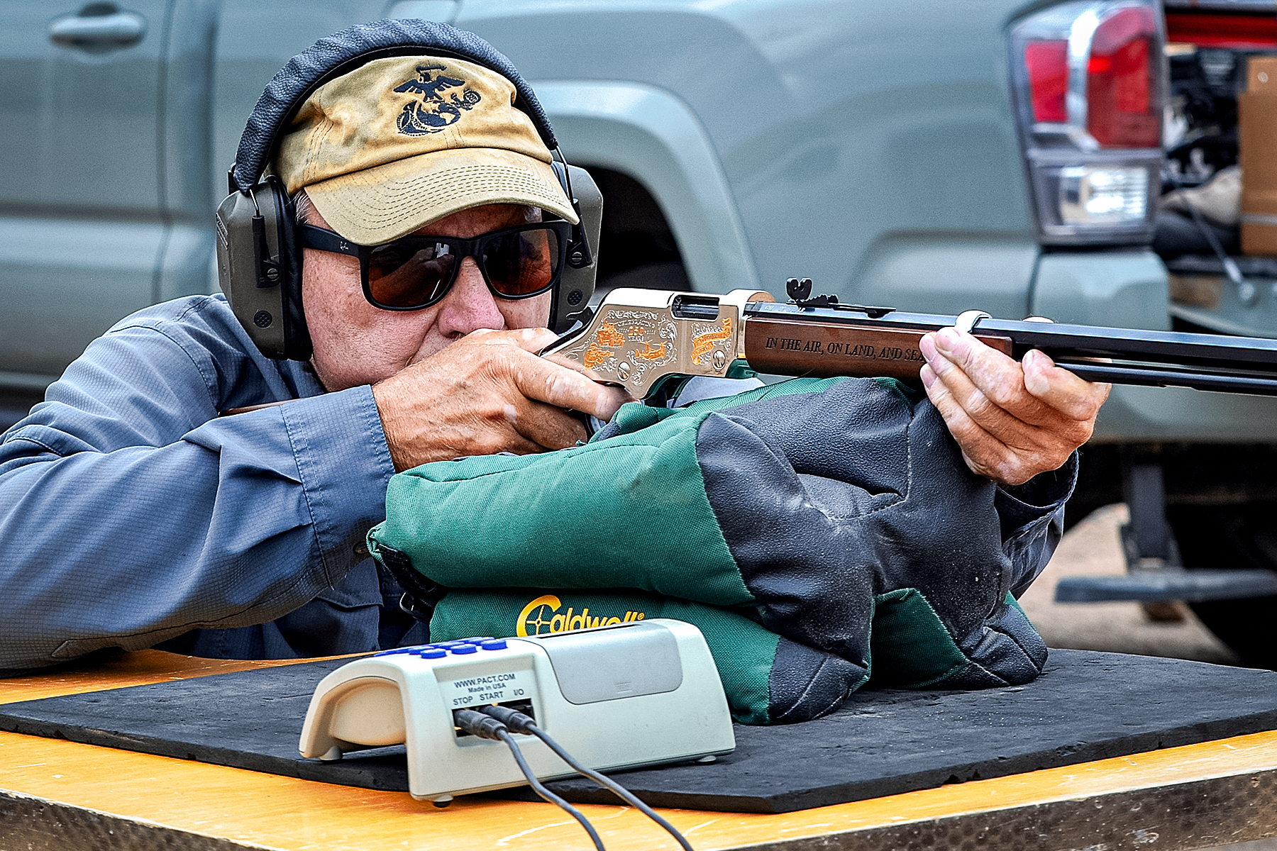 Henry Semper Fi Rimfire Rifle USMC Tribute