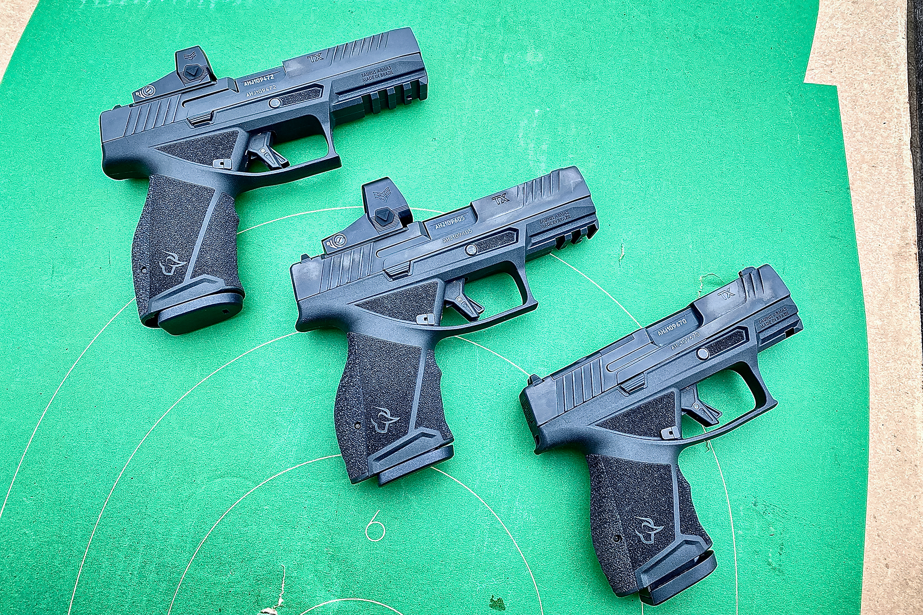 Taurus TX9 Three Models