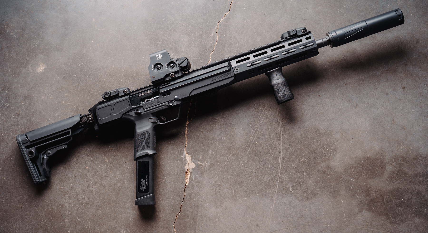 Dead Air RXD910Ti on a carbine