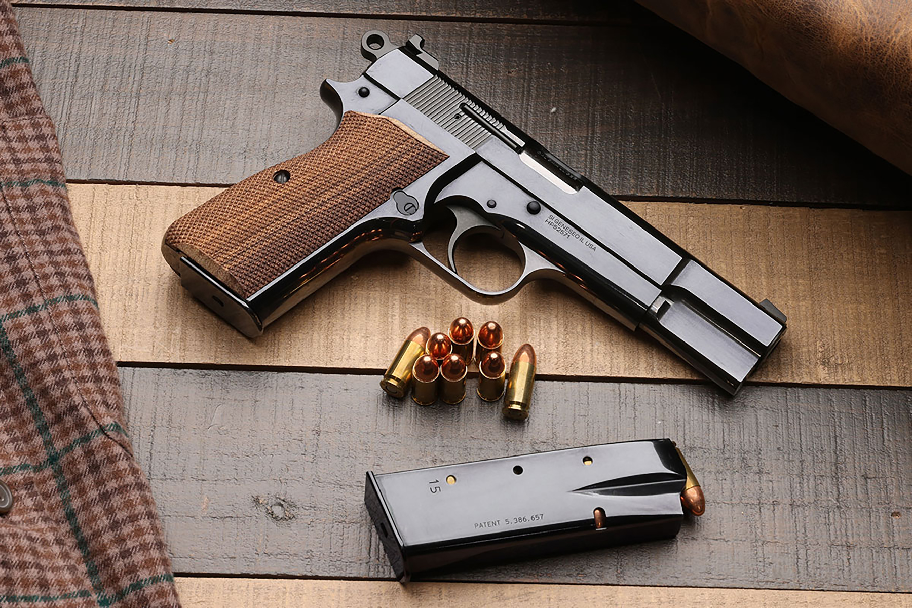 Polished Blued SA-35 9mm