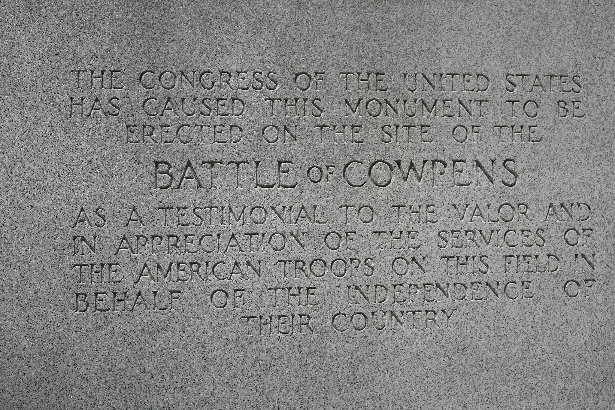 Cowpens Battlefield