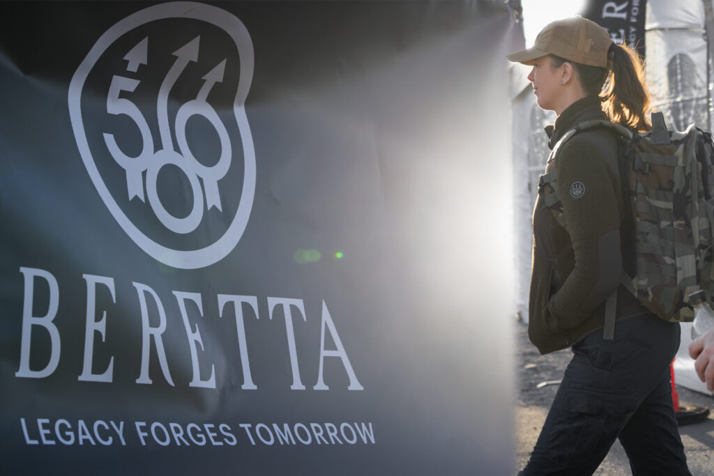 Author Barb Melloni heads into Beretta's special range day media event