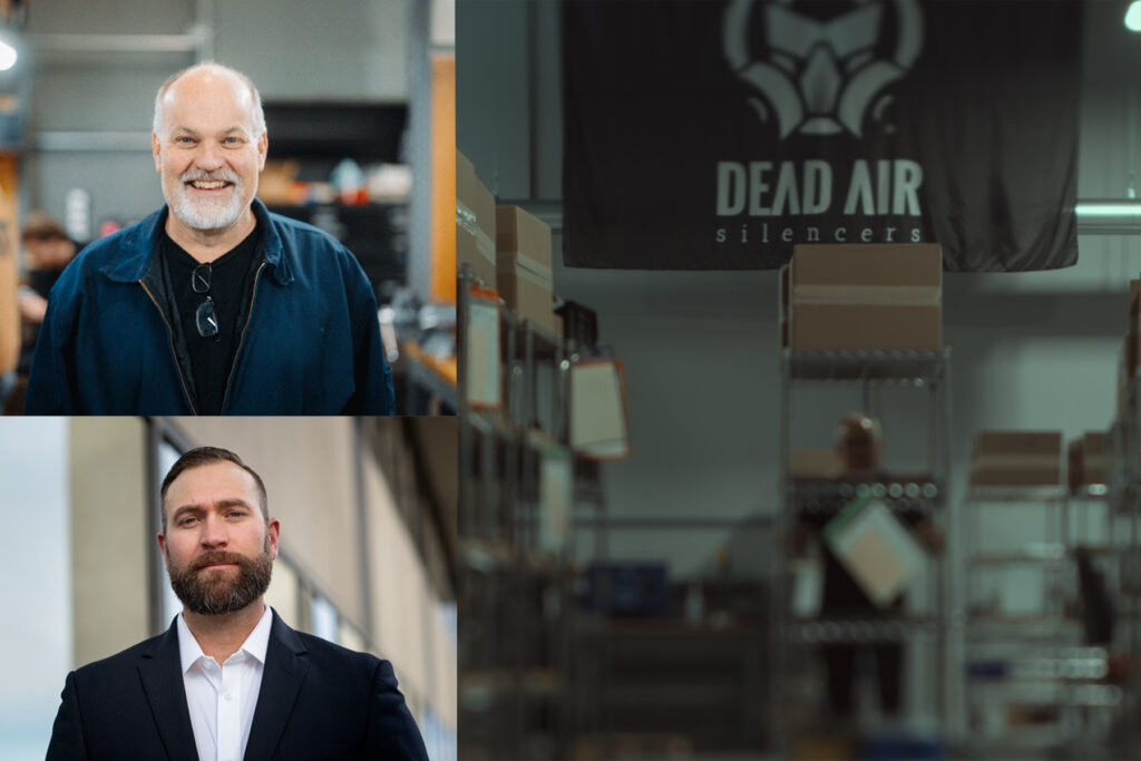 Mike Pappas and Benjamin Bachmeier of Dead Air Silencers