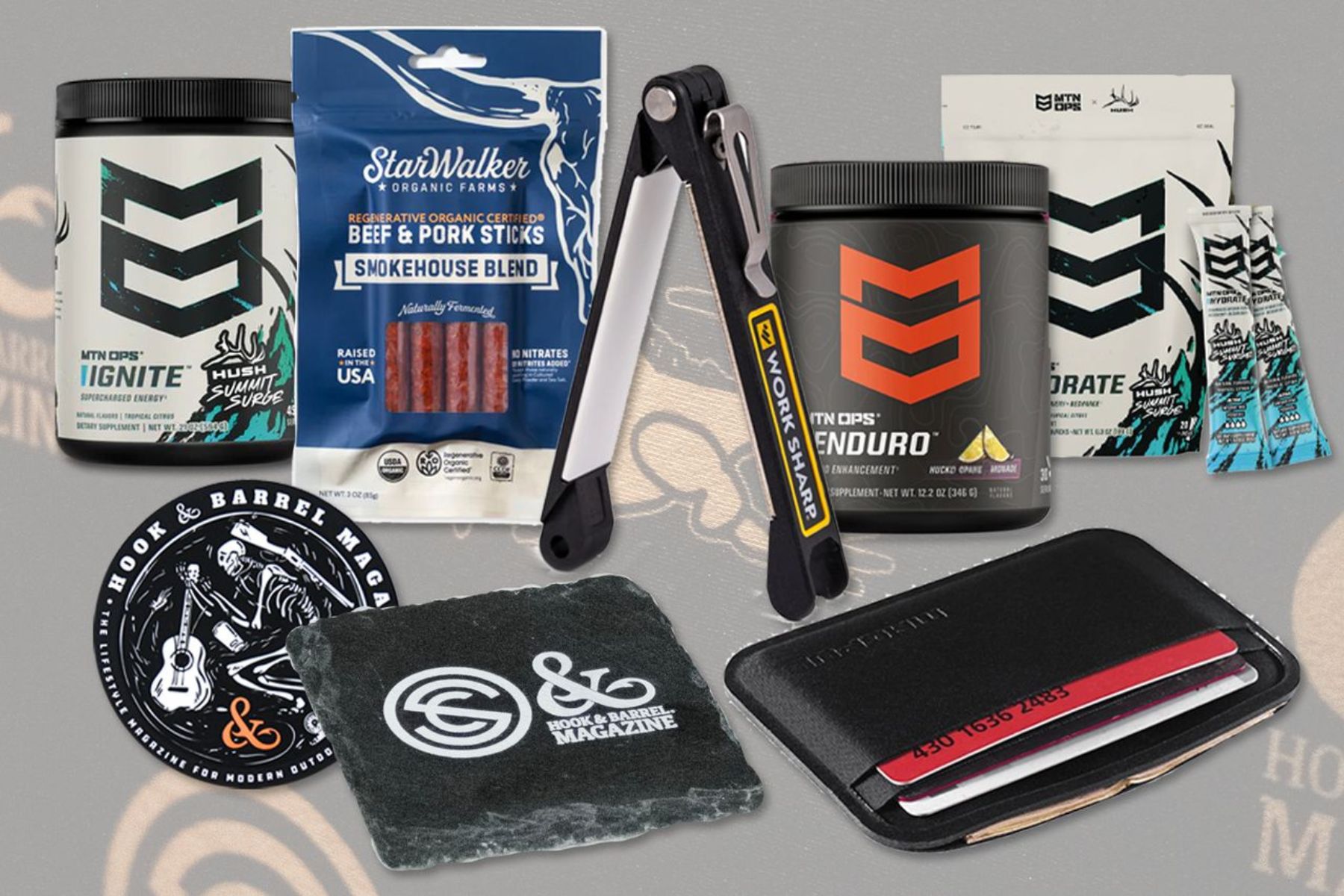 A prize package for a VIP Party