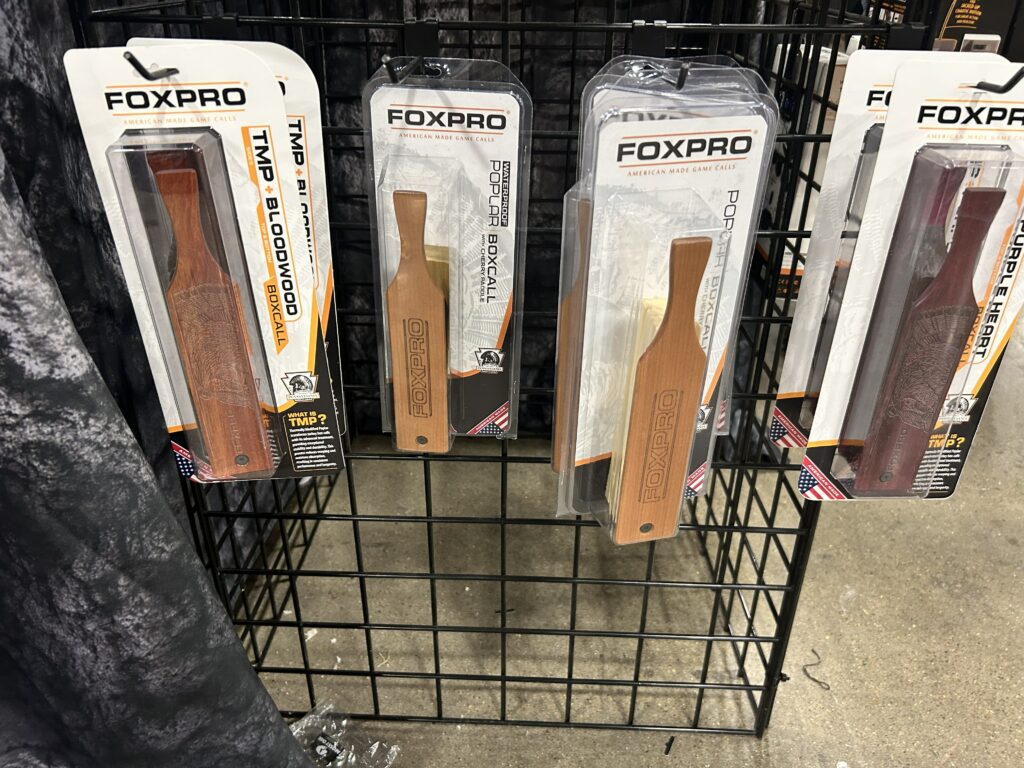 FOXPRO Box Calls at the National Wild Turkey Federation (NWTF) Convention 2026 in Nashville, TN.