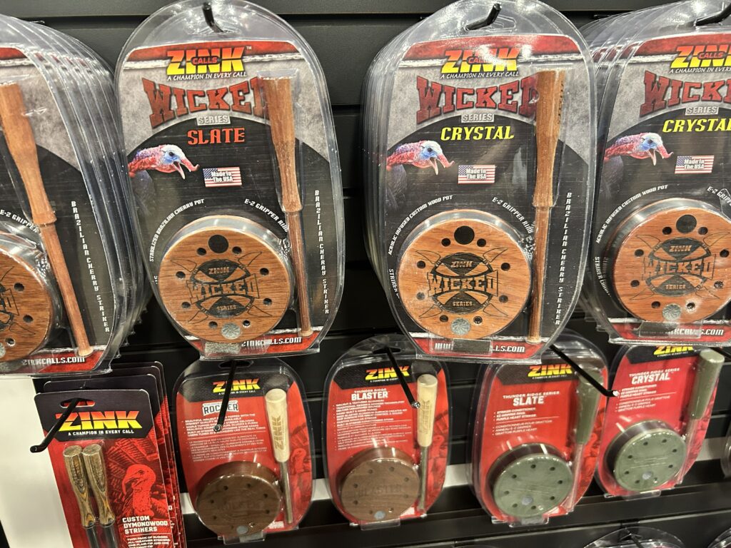 Zink Calls Wicked Series at the Wild Turkey Federation (NWTF) Convention 2026 in Nashville, TN.