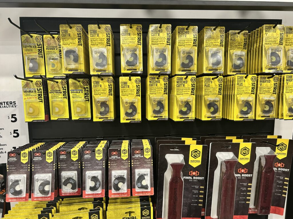 Hunters Specialties Diaphragm Calls at the Wild Turkey Federation (NWTF) Convention 2026 in Nashville, TN.