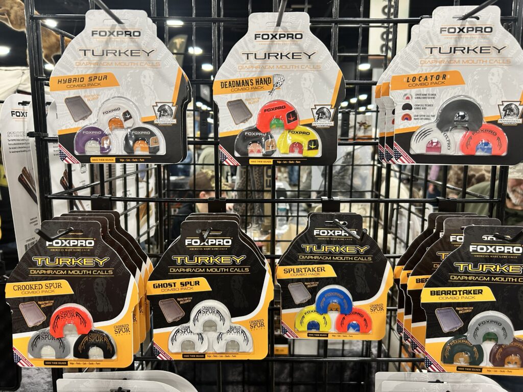 FOXPRO Diaphragm Calls at the National Wild Turkey Federation (NWTF) Convention 2026 in Nashville, TN.