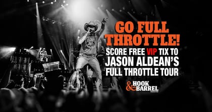 ENTER TO WIN TICKETS to Jason Aldean’s Full Throttle Tour 2025 + VIP Access
