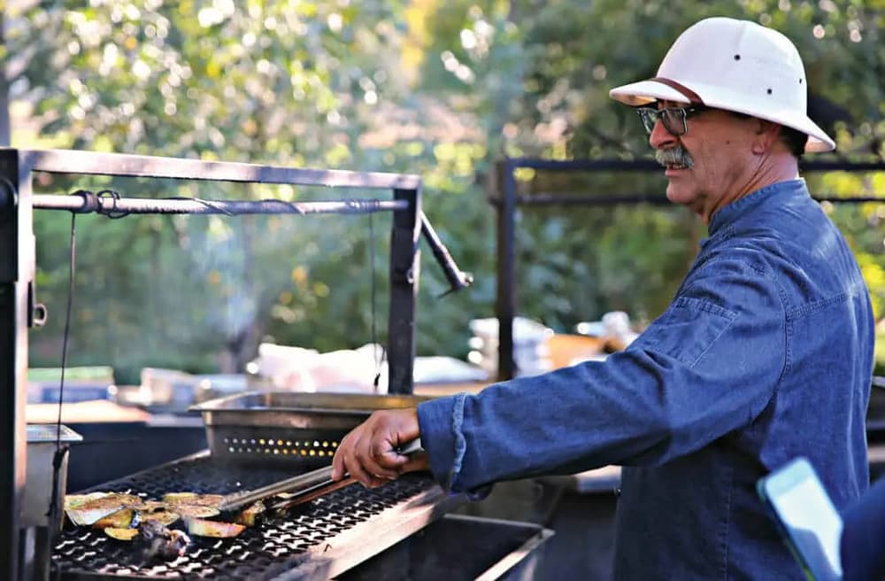 A Barbecue Runs Through It