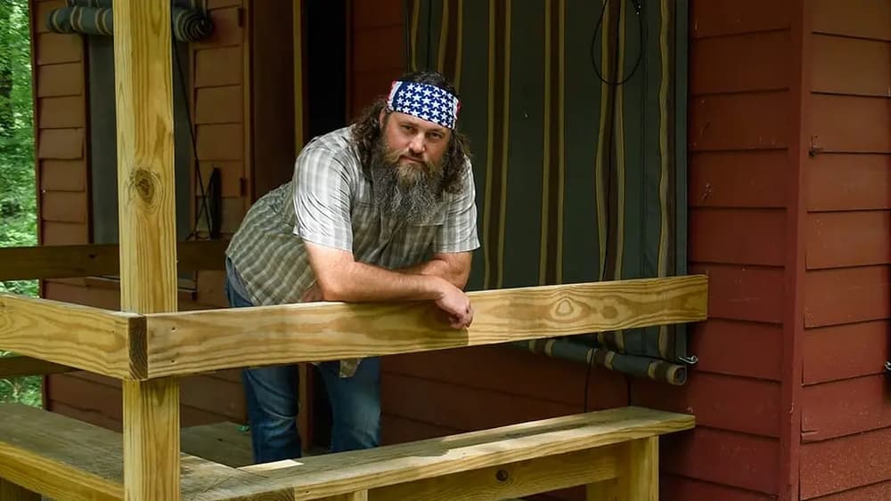 At Camp Ch-Yo-Ca with Willie Robertson