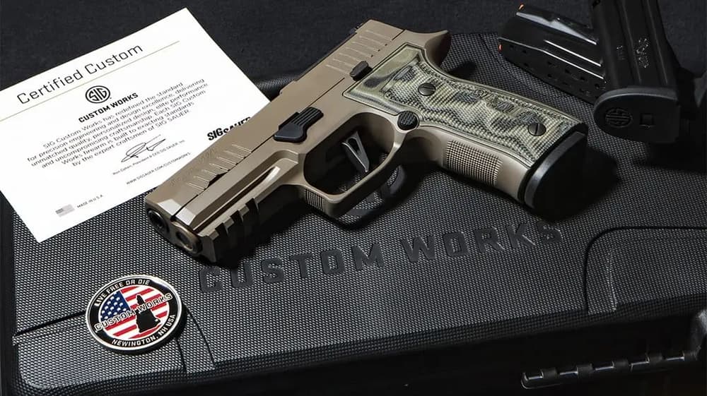 Sig Sauer P320 AXG Scorpion Semi-Automatic Handgun Review