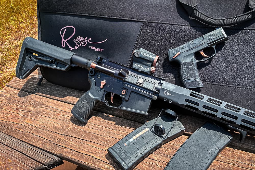 Gun Test: SIG SAUER ROSE M400 AR and P365 ROSE 380