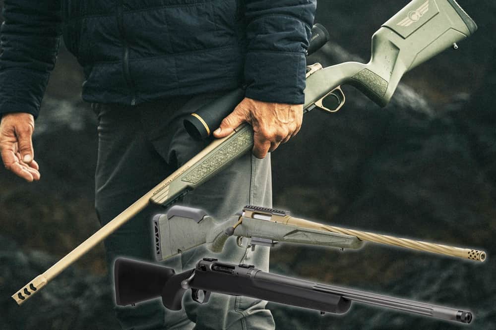 A Beautiful Trio Of Modern .30-06 Deer Rifles