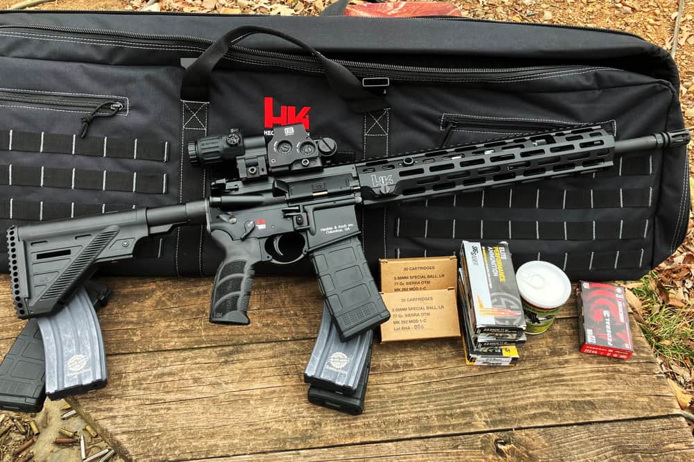 HK MR556 A4 5.56mm Rifle Review