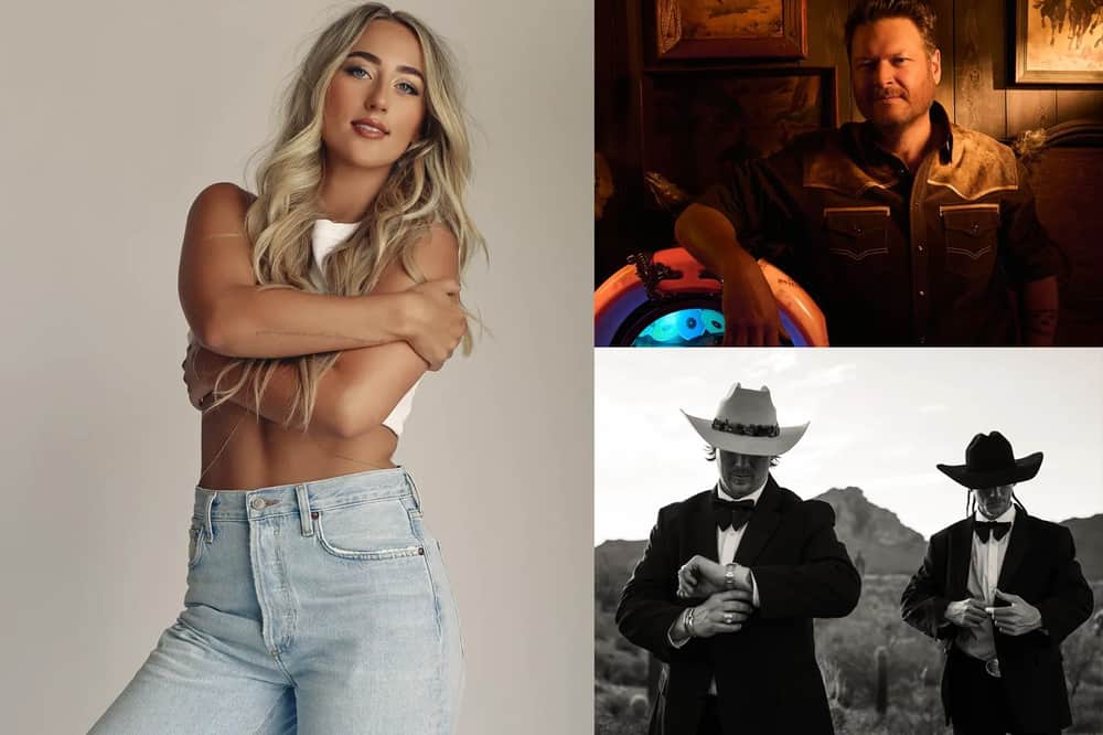 New Releases From Blake Shelton, Brian Kelley, Plus Cody Johnson, Whiskey Myers & Ashley Cooke