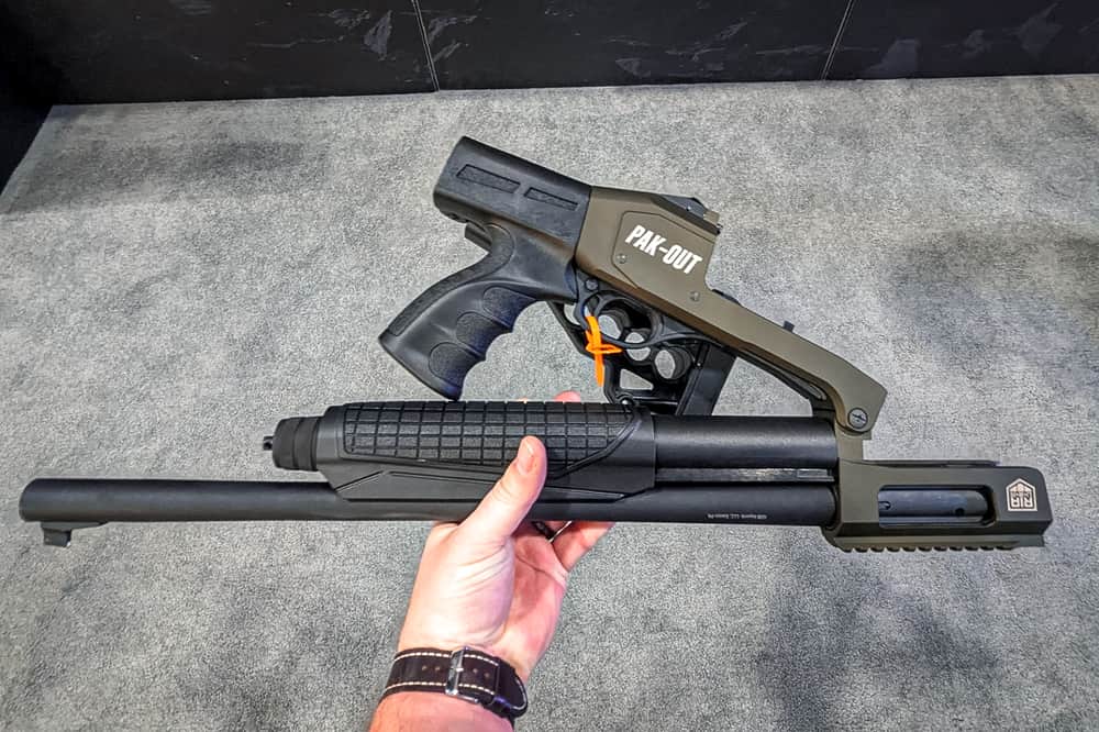 The Hot New RIA PK-12 Pak-Out Folding Shotgun