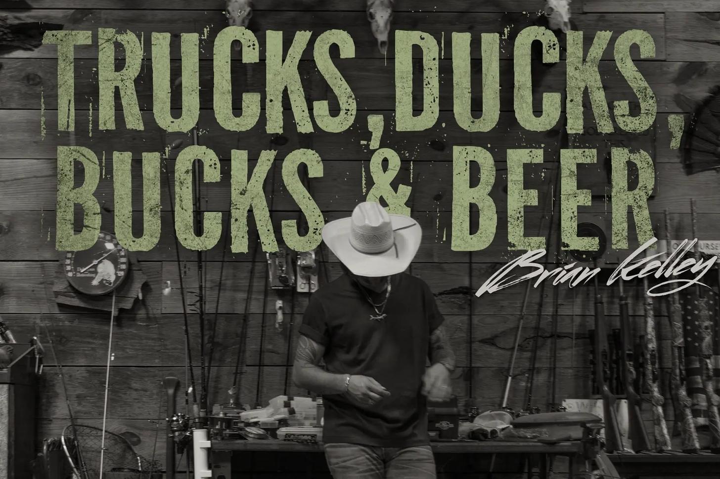 Brian Kelley Drops New Hit: ‘Trucks, Ducks, Bucks & Beer’