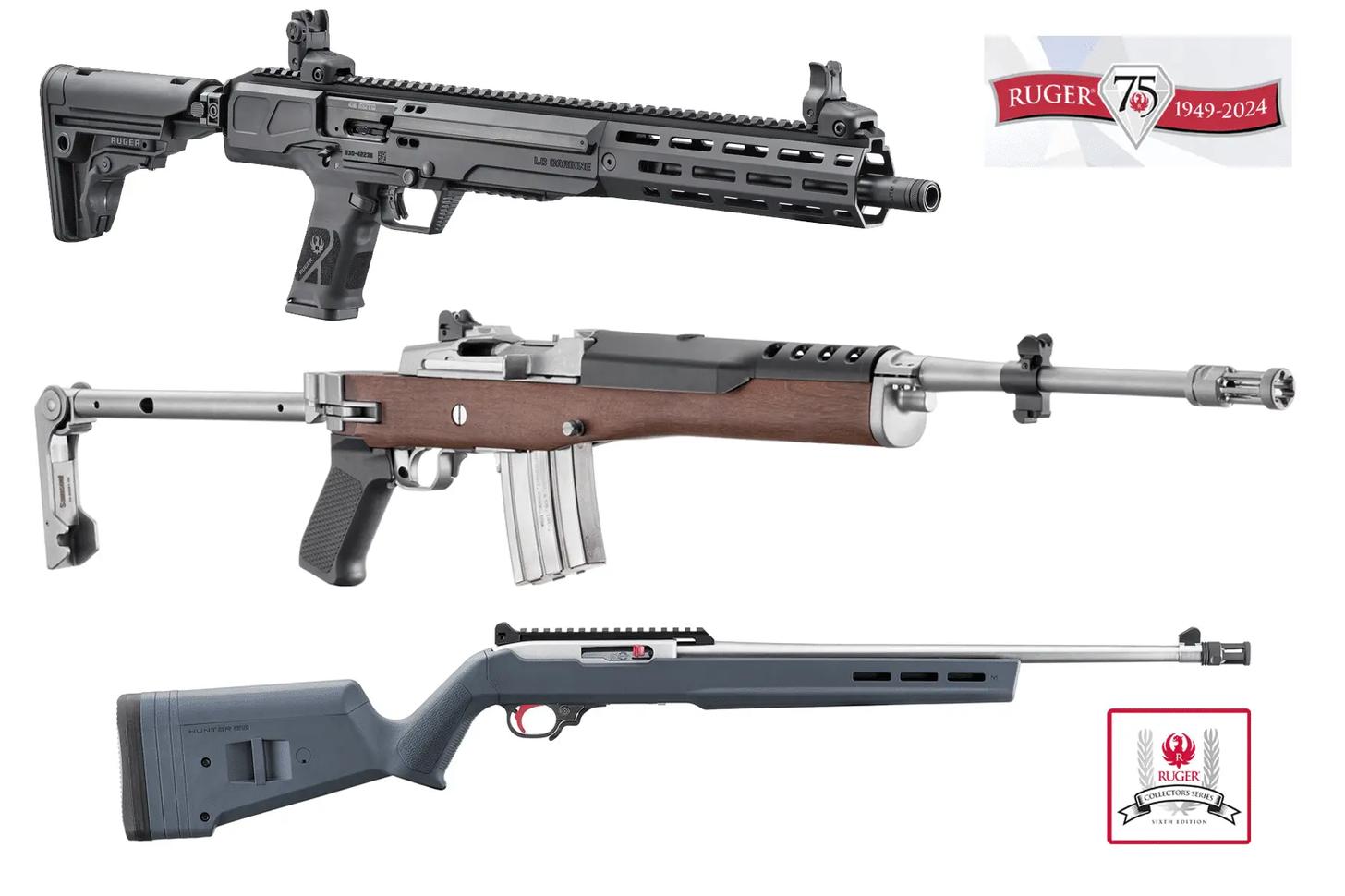 3 New & Unique Semi-Automatic Rifles from Ruger