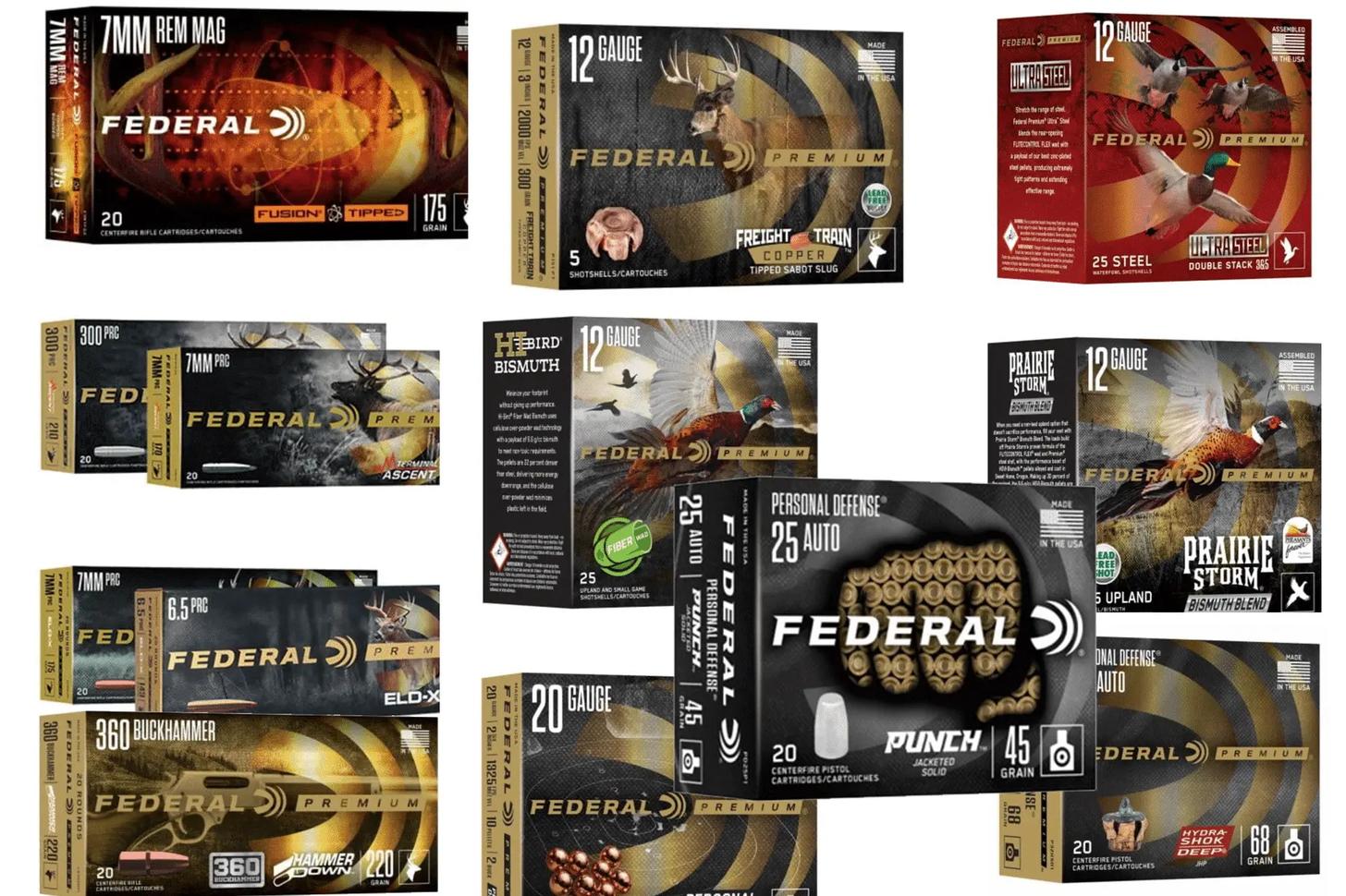 Brand-New Ammo From Federal Premium & CCI
