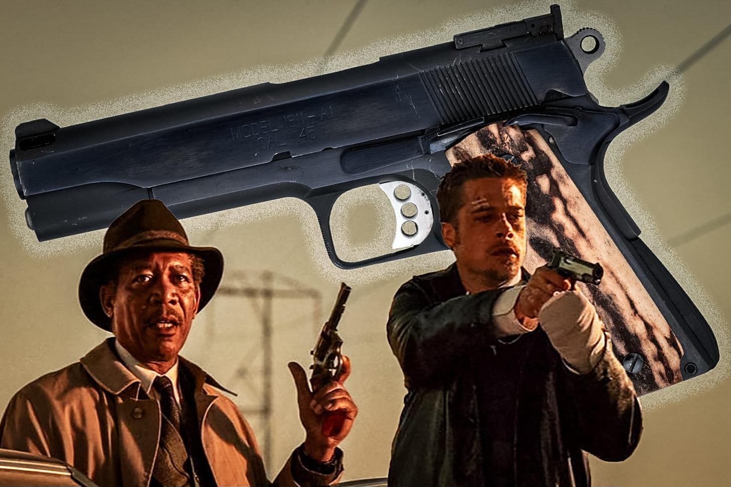 Inside Brad Pitt’s Custom Springfield 1911 from Seven (1995)