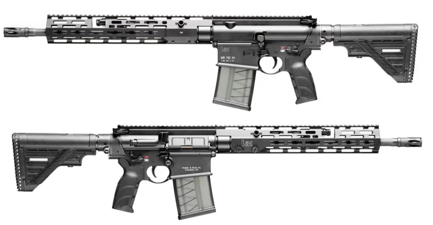 shot show 2025 Specifications: HK MR762 A4 16.5