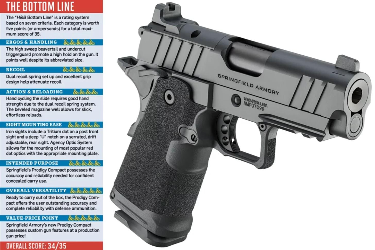 Springfield Armory 1911 DS Prodigy Compact 3.5