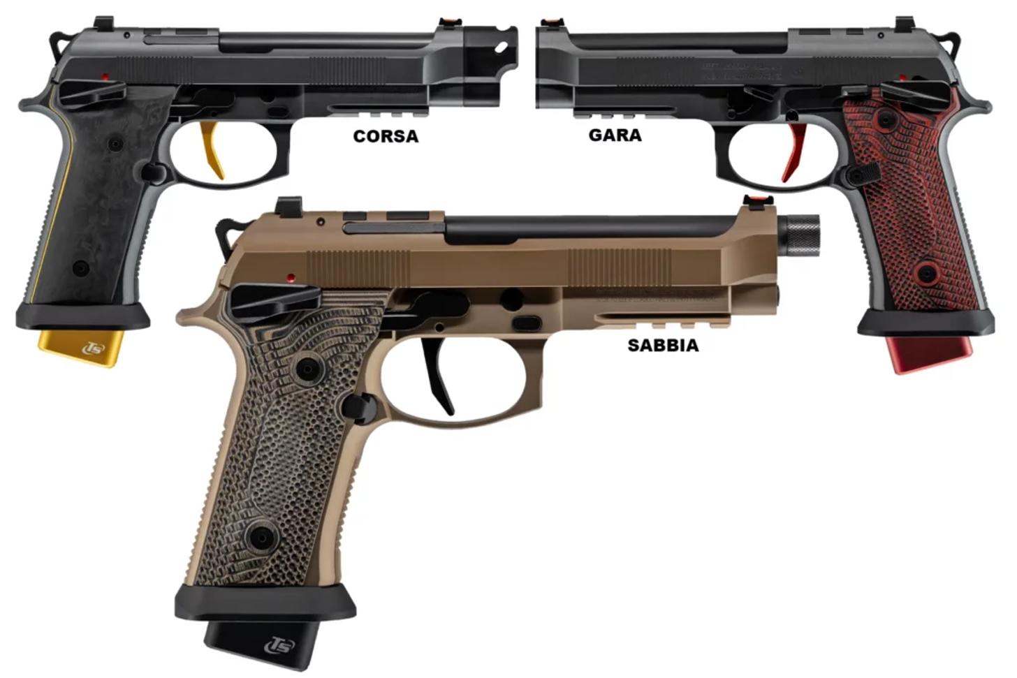 Beretta 92XI Corsa, Gara And Sabbia