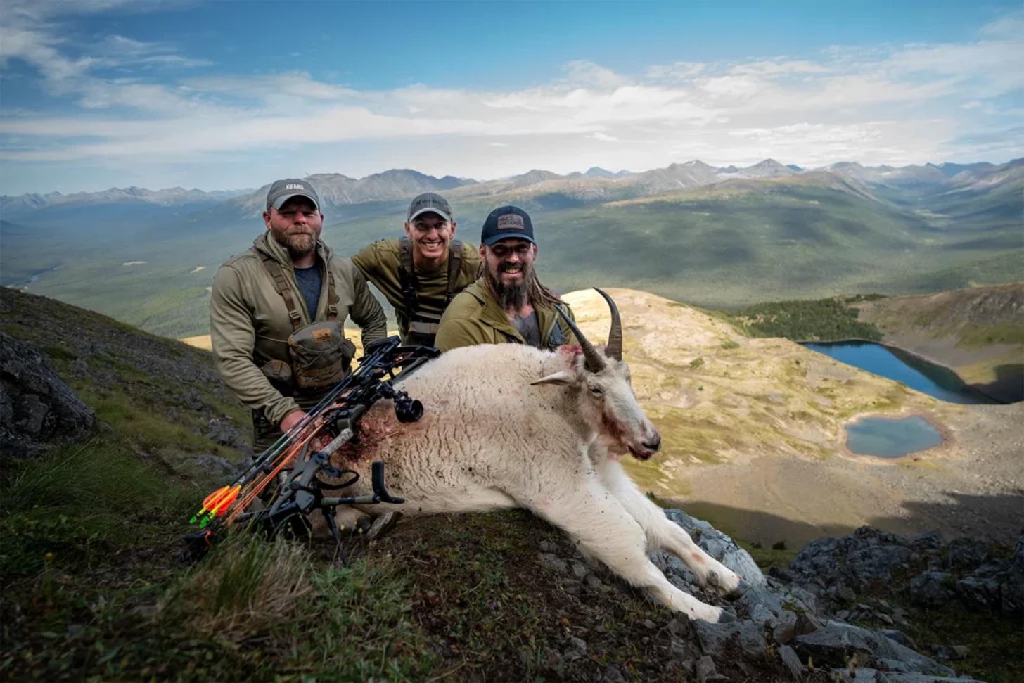 derek wolfe mountain goat hunt