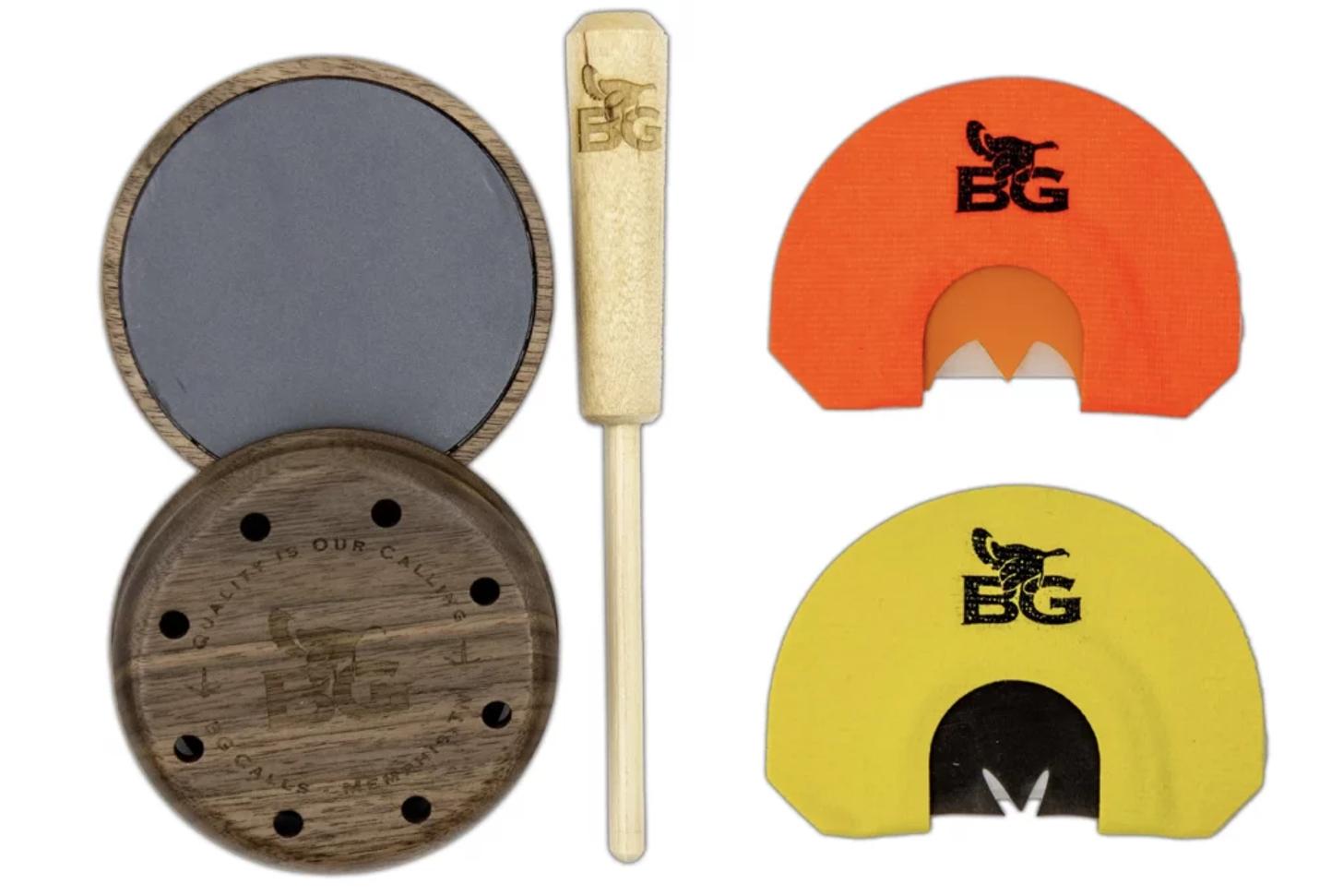 Buck Gardner (BG) Diaphragm & Pot Calls 