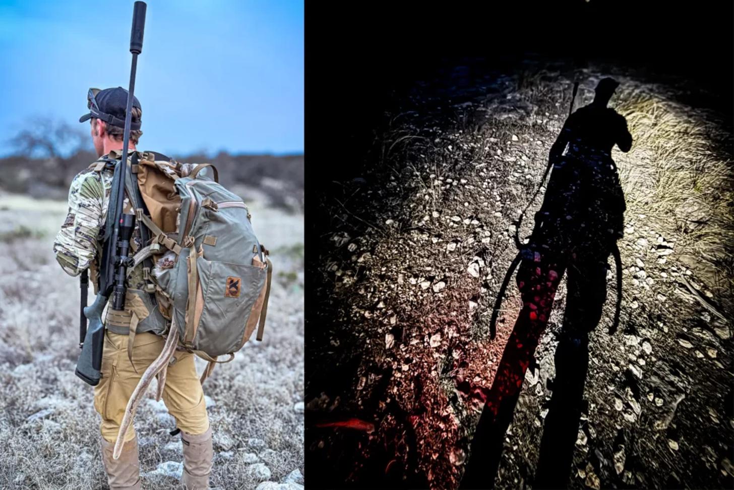 night and day axis deer hunting in texas
