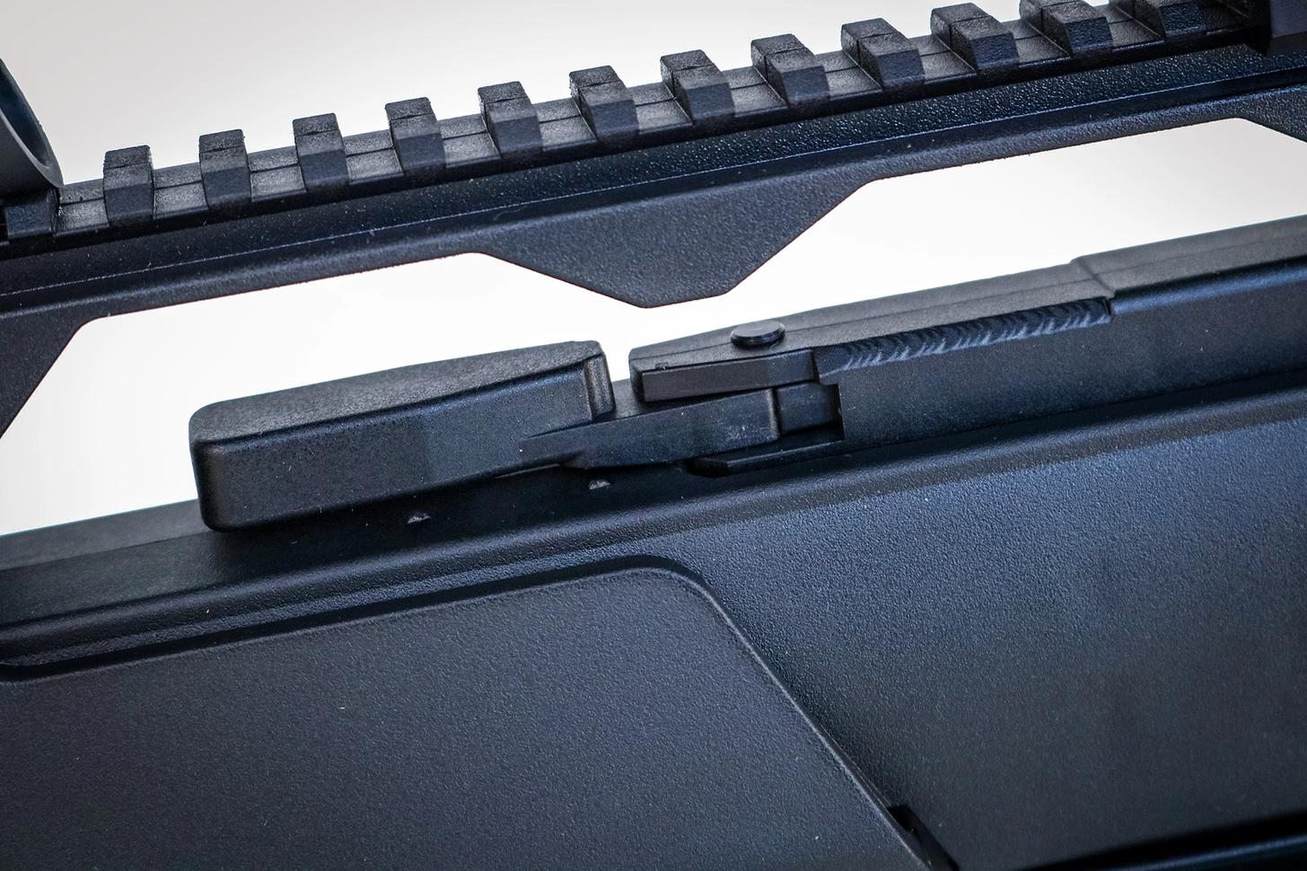 HK G36 Rimfire charging handle and rail