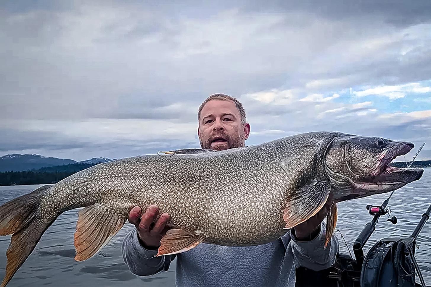 New Idaho Record Lake Trout Rekindles Payette Lake Legend