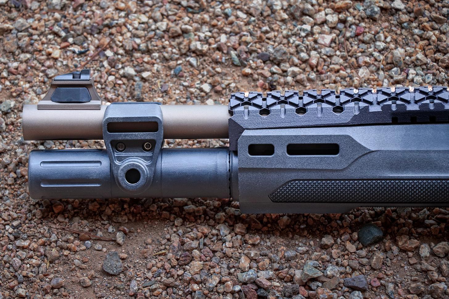 Langdon Tactical Beretta 1301 muzzle and barrel clamp