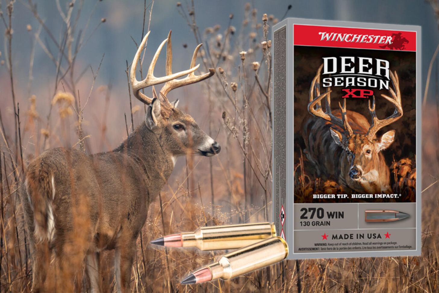 Winchester Deer Season XP hunting ammunition