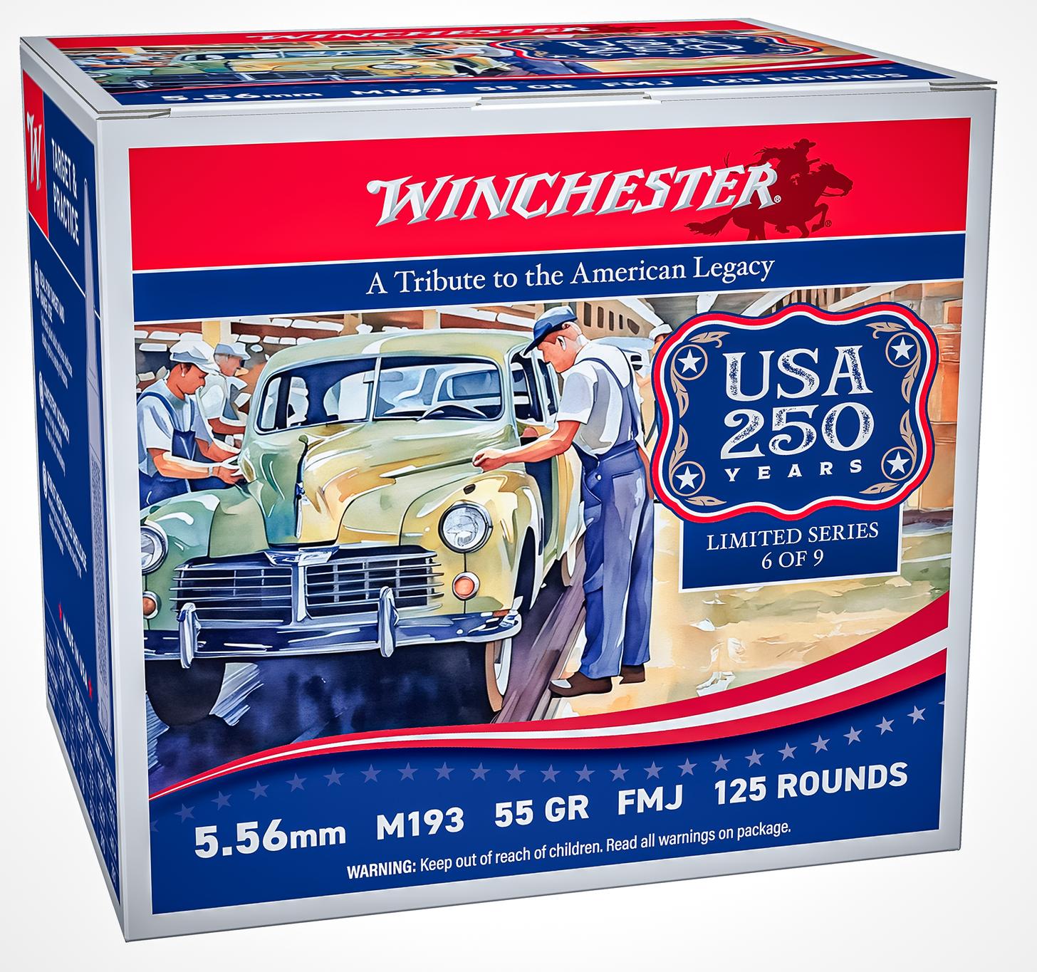 winchester Commemorative USA 250th Anniversary Ammunition Series