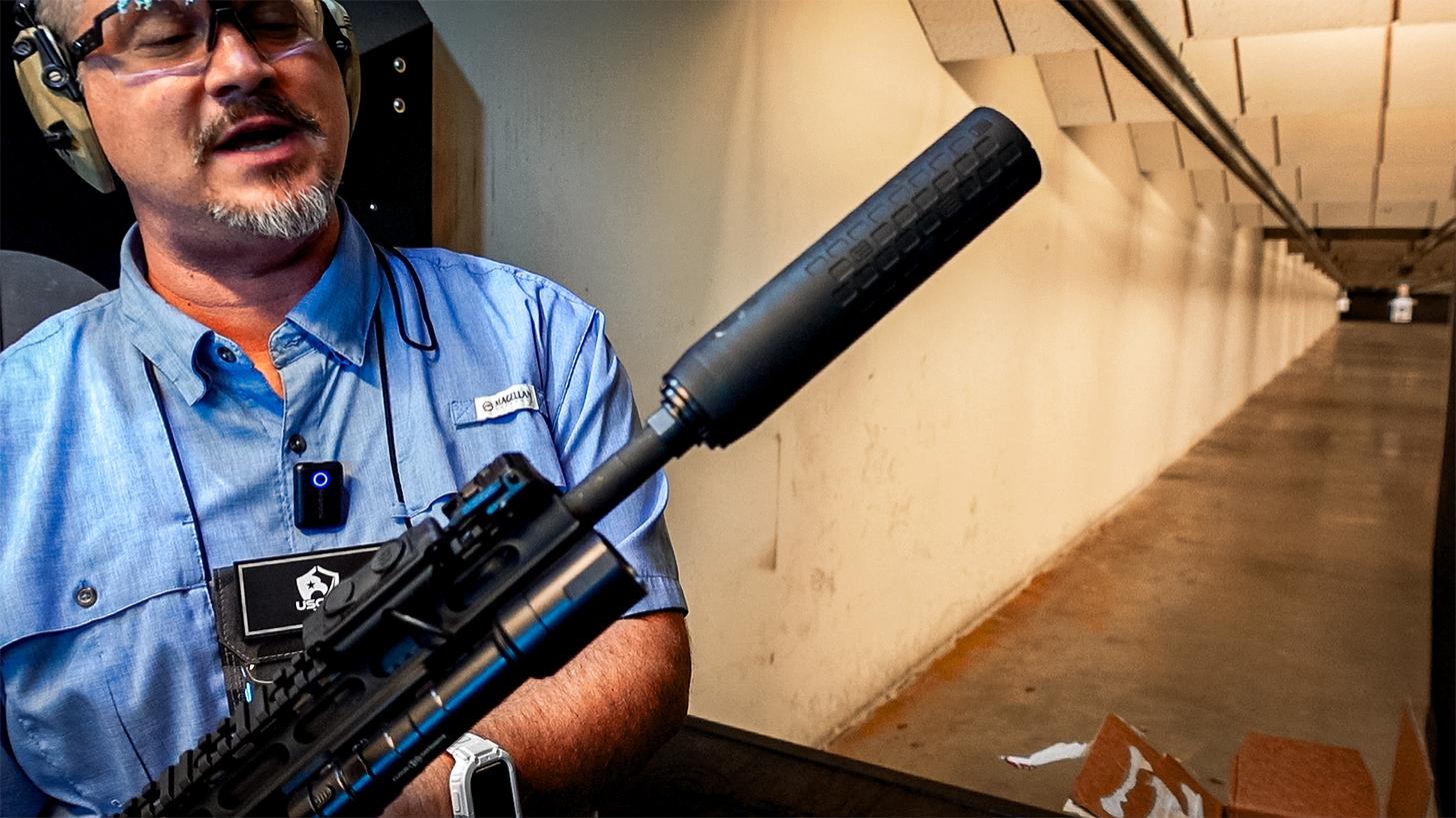 EOTECH DCBL Suppressors on the range