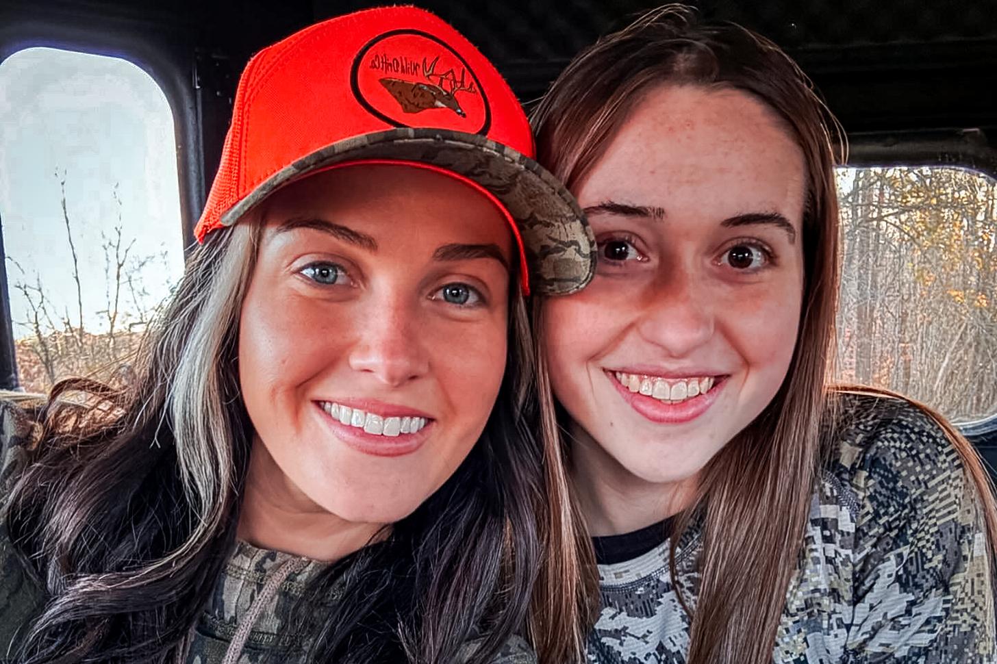 with a hunting buddy