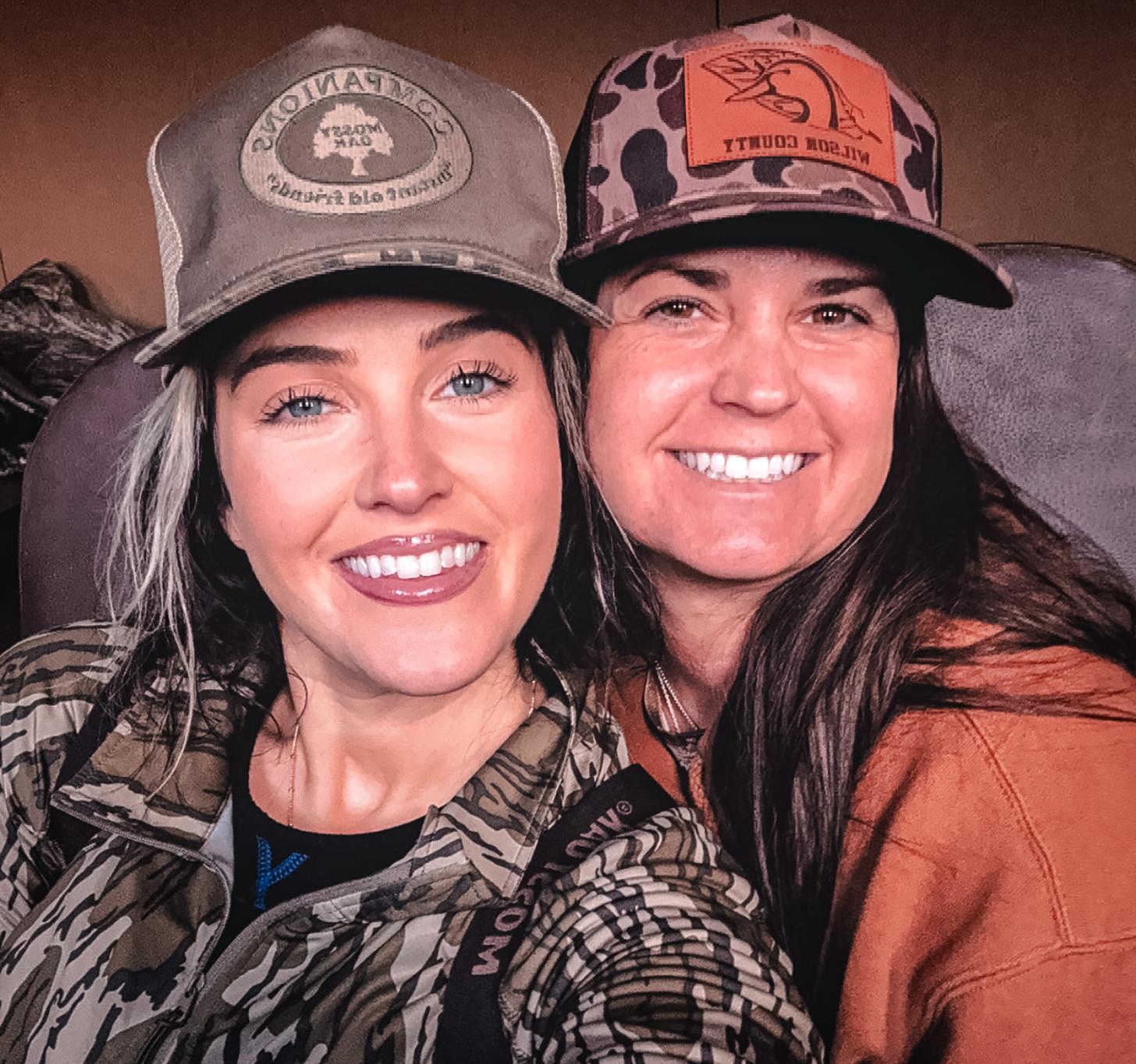 with a hunting buddy