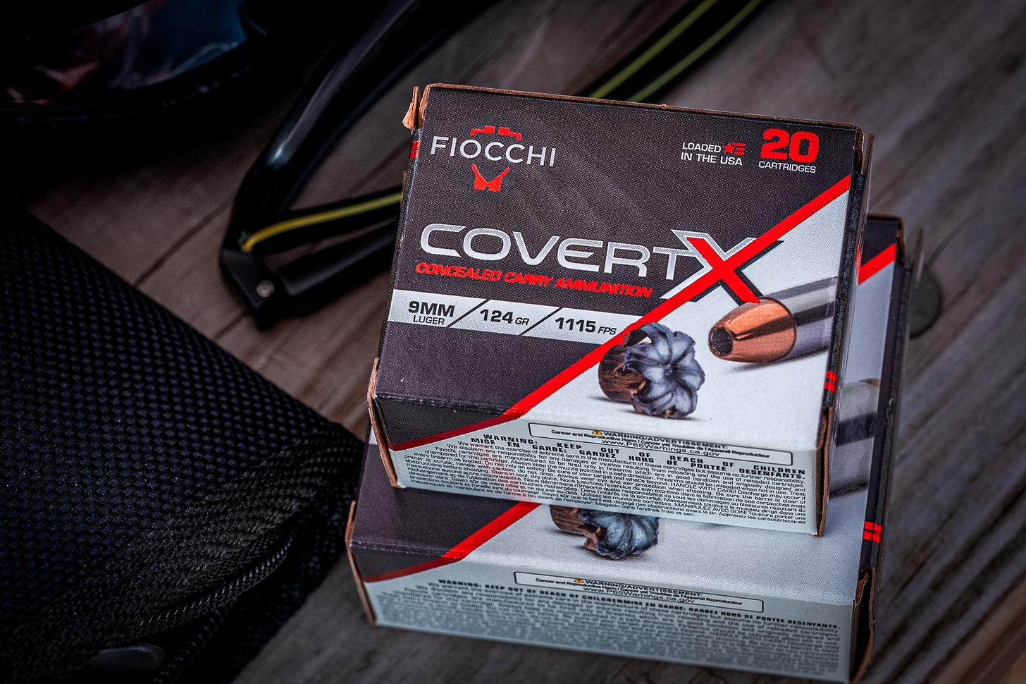 Fiocchi Covert X 9mm closeup