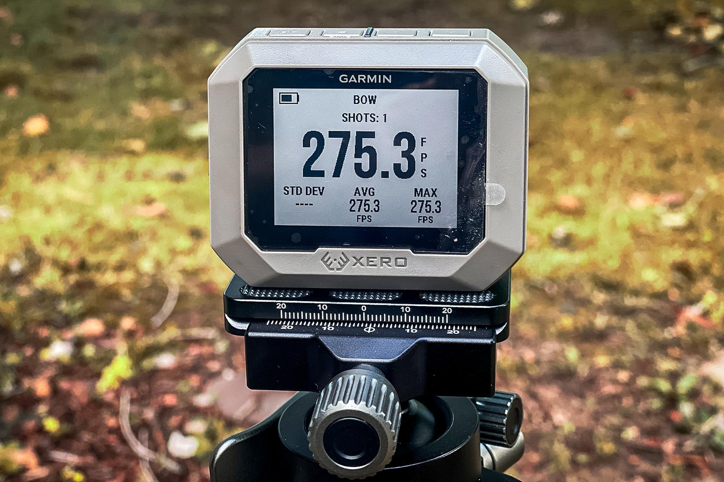 garmin xero chronograph