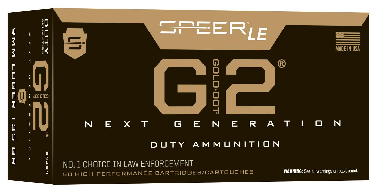 New Speer Lawman TMJ 9mm, 135-grain Load