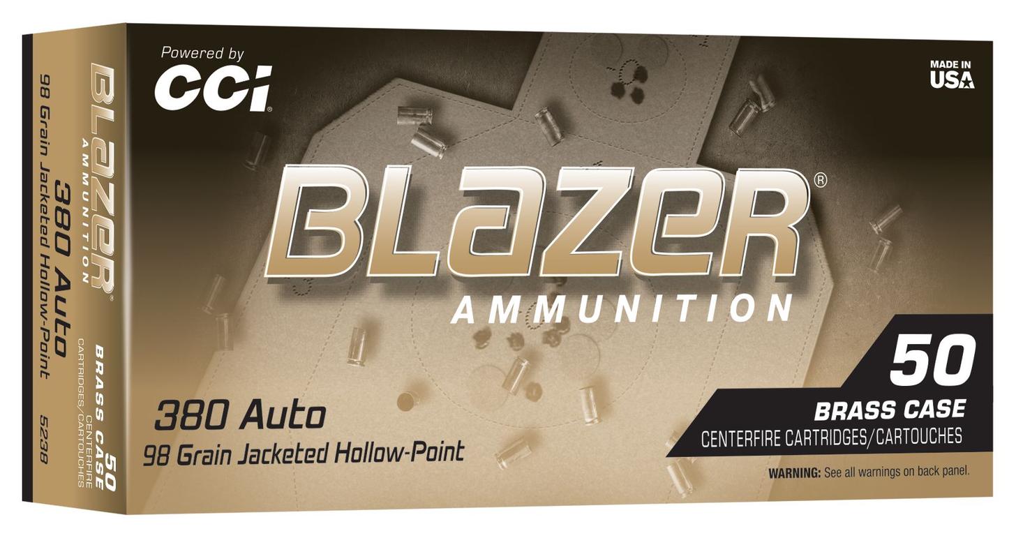 2 New Blazer Brass JHP Loads