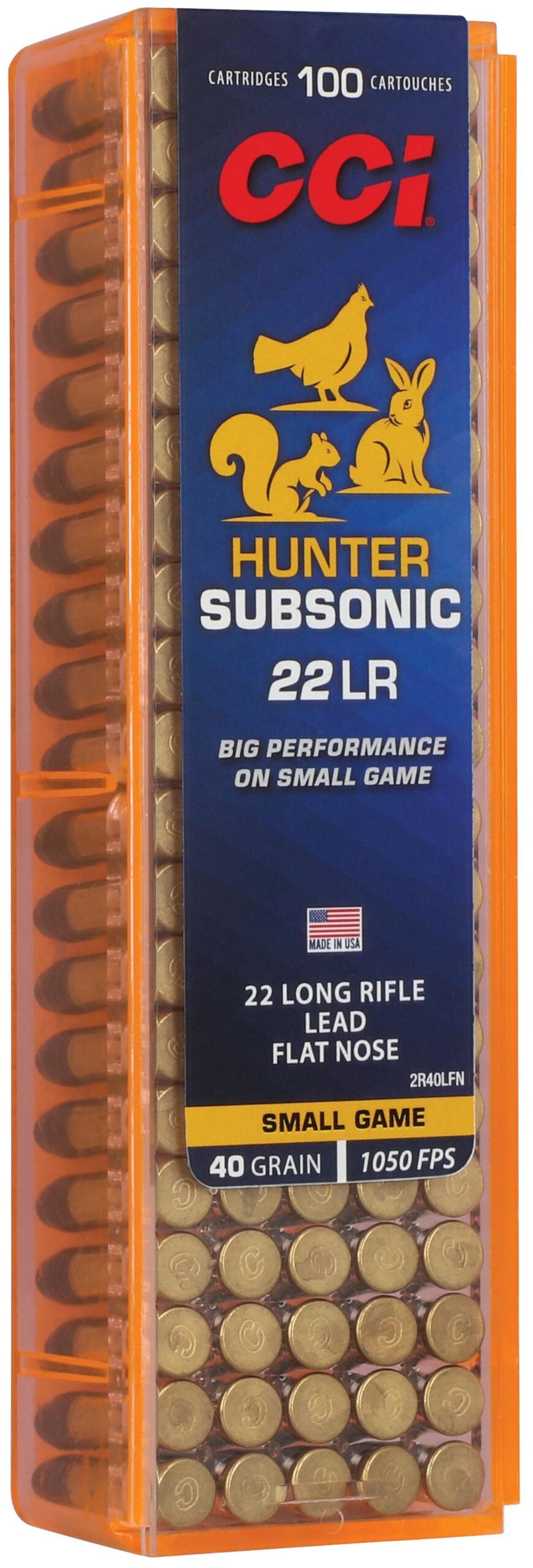 CCI Releases Hunter Series .22 LR Loads