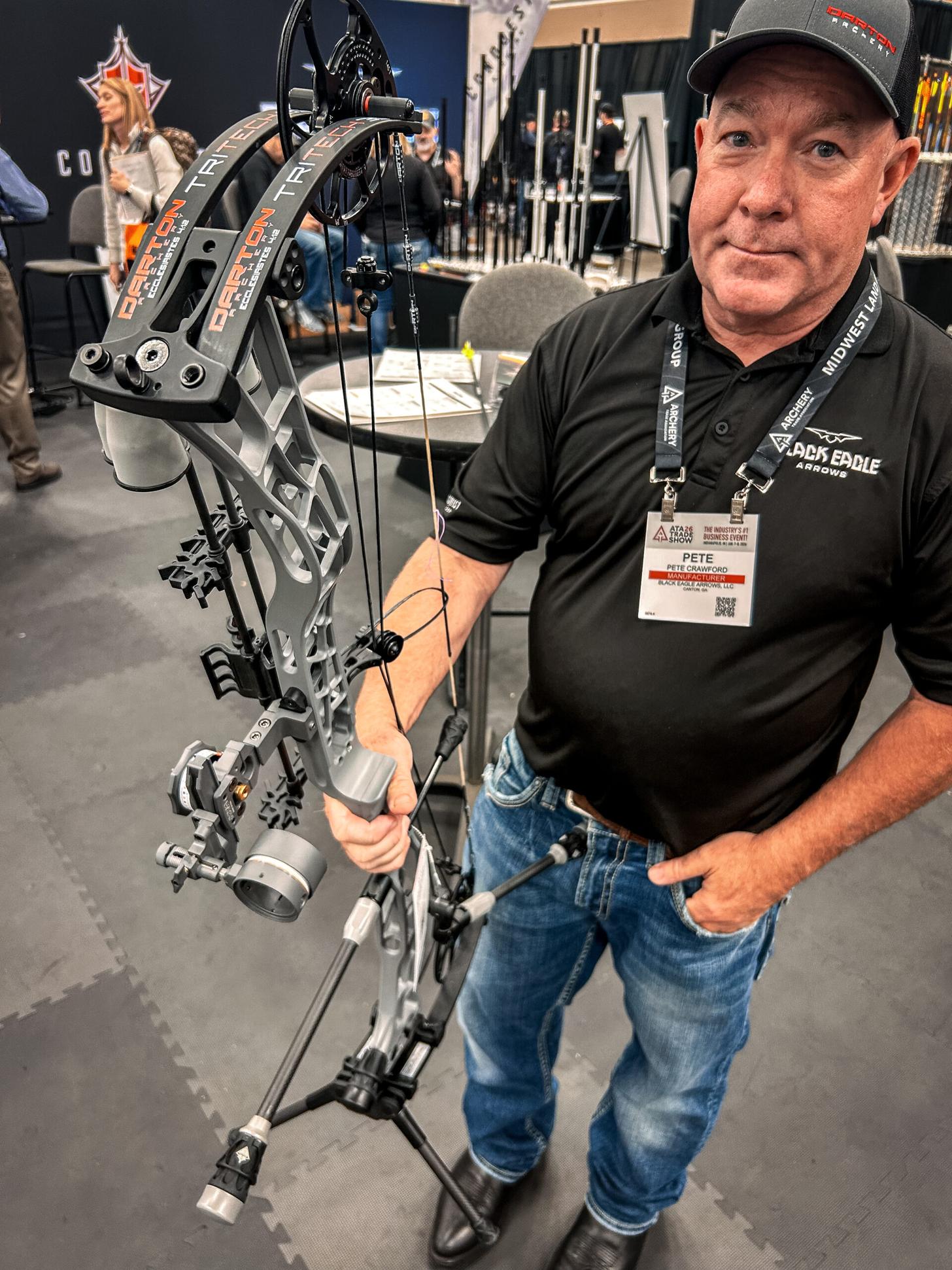 Darton TriTech compound bow at ATA Show 2026