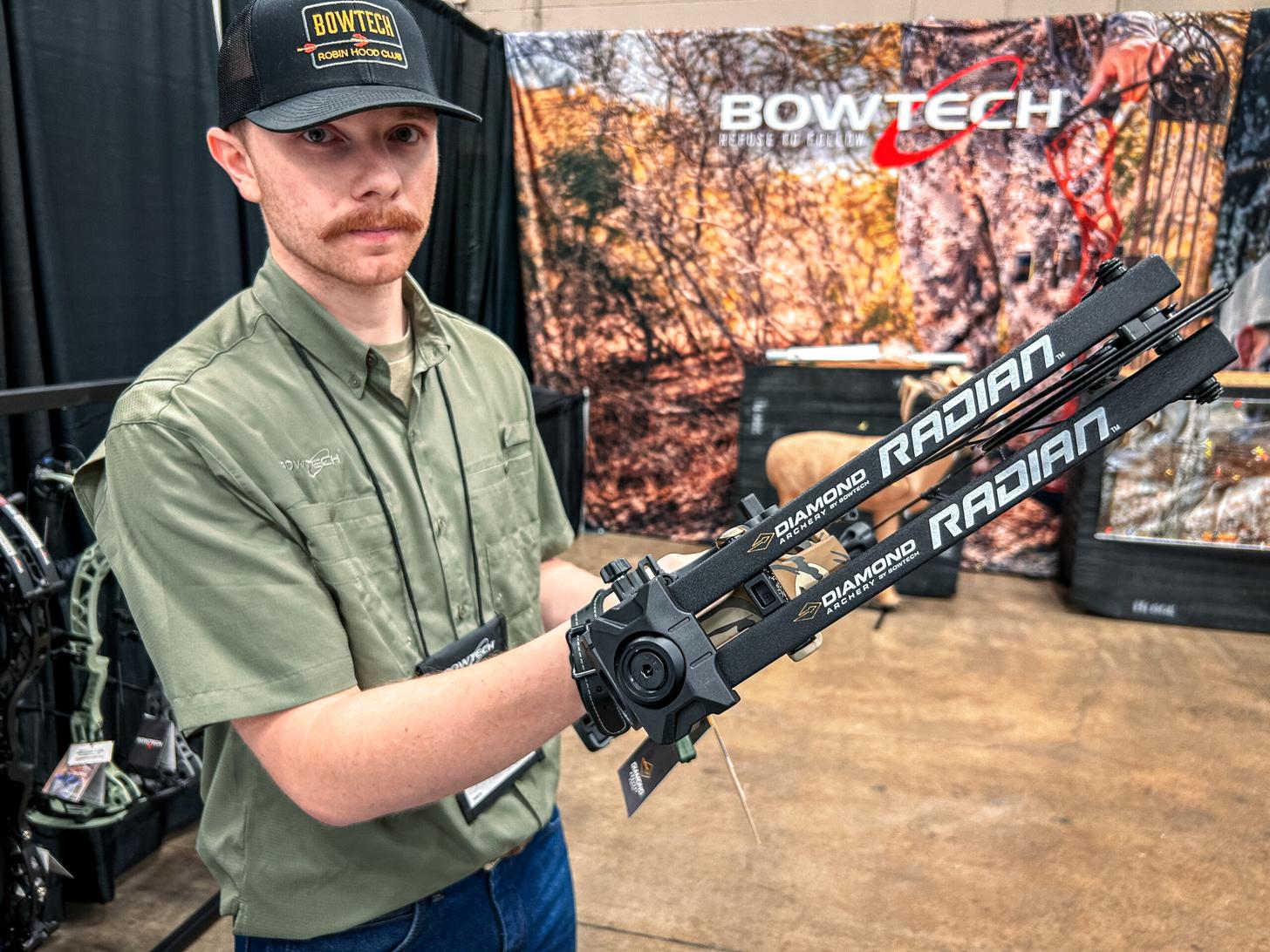 Diamond Radian compound bow at ATA Show 2026