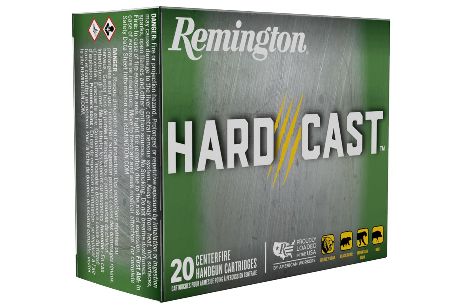 4 New Remington Hard Cast Dangerous Game Loads